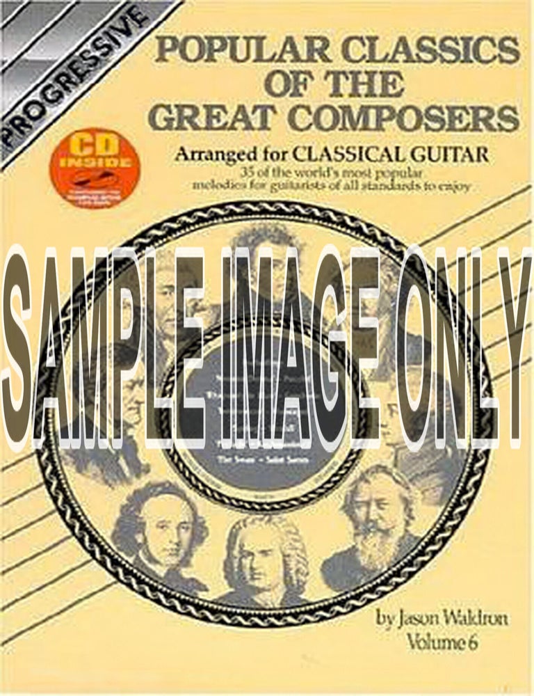 Item #GV153_lu4 Popular Classics of the Great Composers Arranged for Classical Guitar, Vol. 6